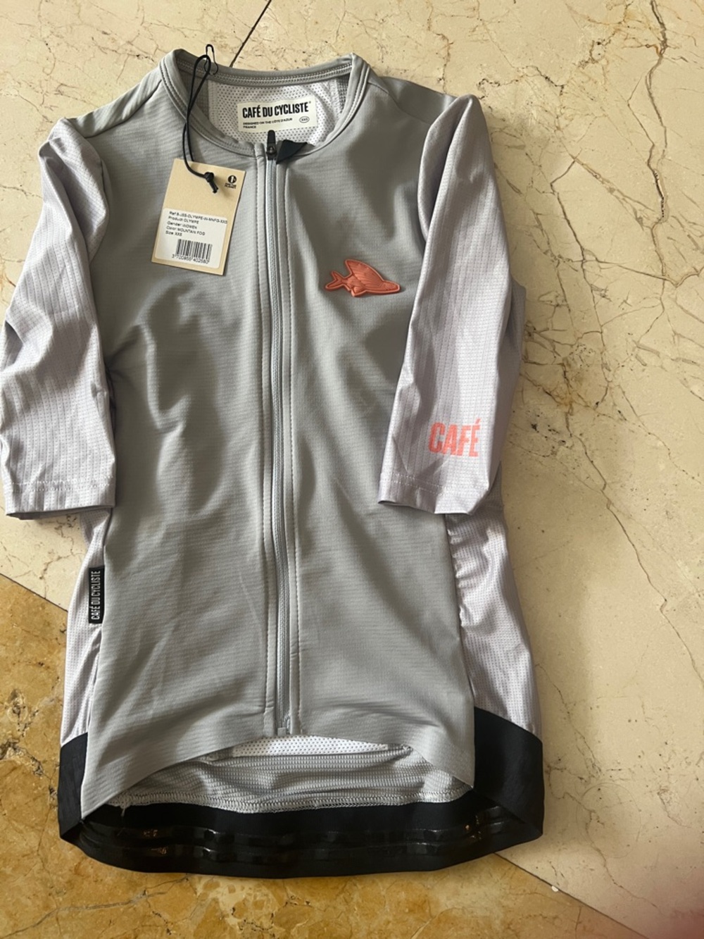 Luxury European cycling jersey by Café du Cycliste